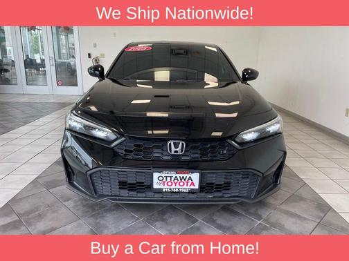 Crystal Black Pearl 2025 Honda Civic Sport