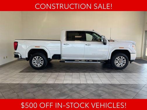White Frost Tricoat 2020 GMC Sierra 2500 Denali