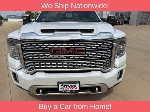 White Frost Tricoat 2020 GMC Sierra 2500 Denali