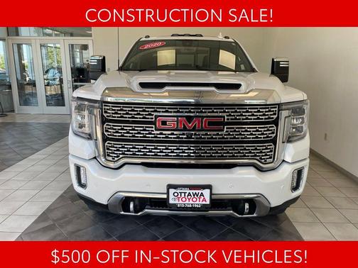 White Frost Tricoat 2020 GMC Sierra 2500 Denali