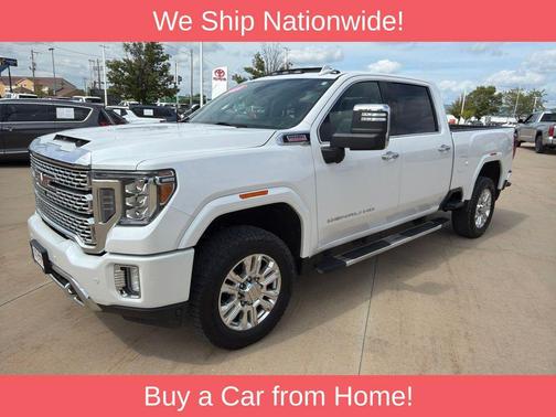 White Frost Tricoat 2020 GMC Sierra 2500 Denali