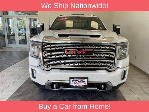 White Frost Tricoat 2020 GMC Sierra 2500 Denali