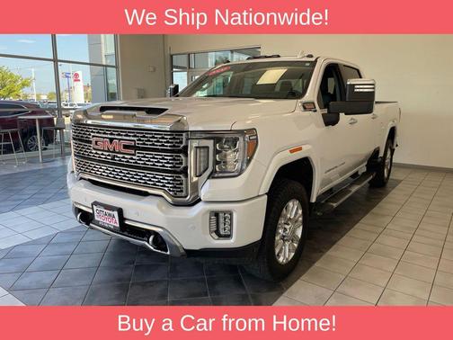 White Frost Tricoat 2020 GMC Sierra 2500 Denali