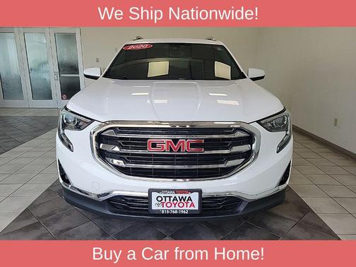 Summit White 2020 GMC Terrain SLT