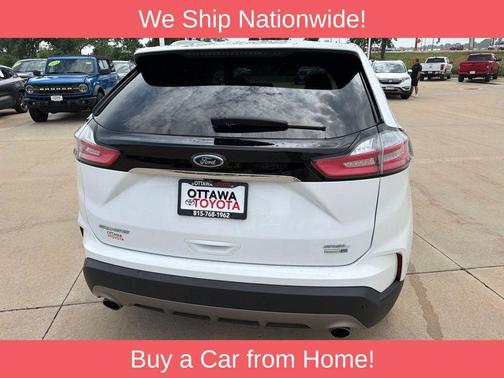 Oxford White 2020 Ford Edge SEL