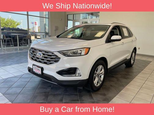 Oxford White 2020 Ford Edge SEL