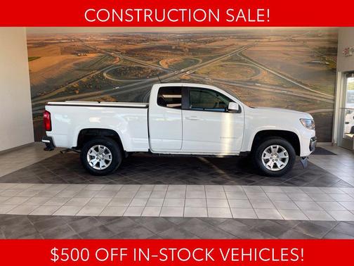 Summit White 2022 Chevrolet Colorado LT