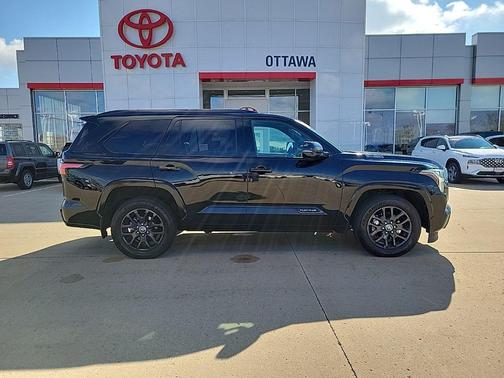 Midnight Black 2023 Toyota Sequoia Platinum