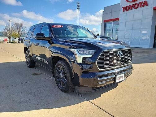 Midnight Black 2023 Toyota Sequoia Platinum