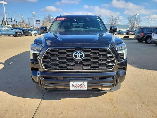 Midnight Black 2023 Toyota Sequoia Platinum