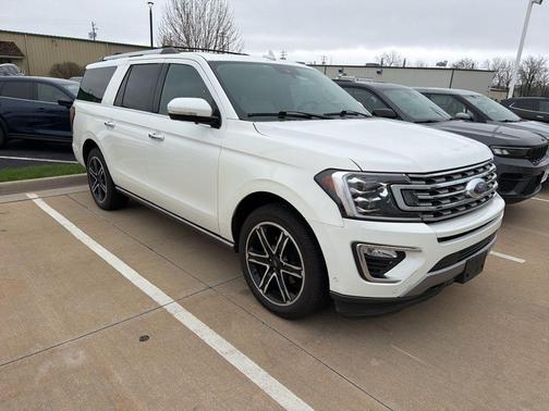 Star White Metallic Tri-Coat 2021 Ford Expedition Max Limited