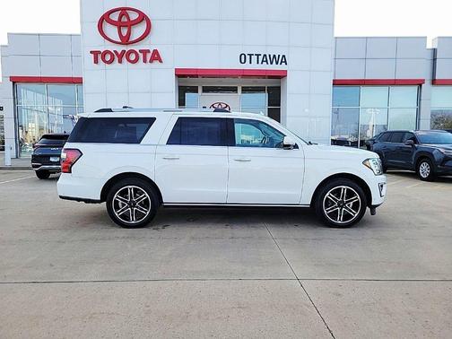 Star White Metallic Tri-Coat 2021 Ford Expedition Max Limited