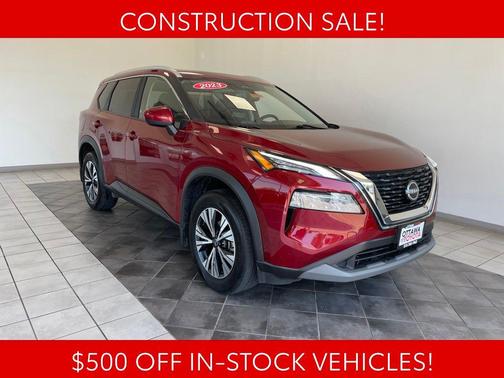 Scarlet Ember Tintcoat 2023 Nissan Rogue SV