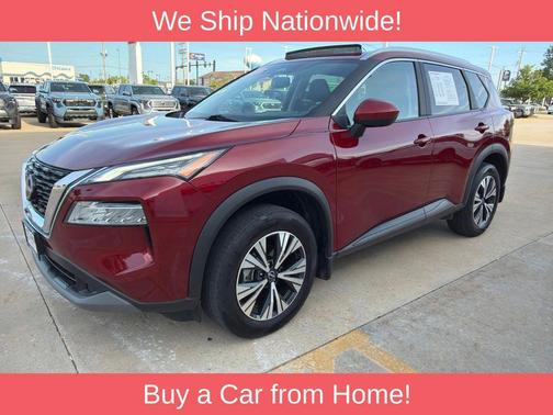 Scarlet Ember Tintcoat 2023 Nissan Rogue SV