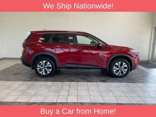 Scarlet Ember Tintcoat 2023 Nissan Rogue SV