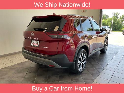 Scarlet Ember Tintcoat 2023 Nissan Rogue SV