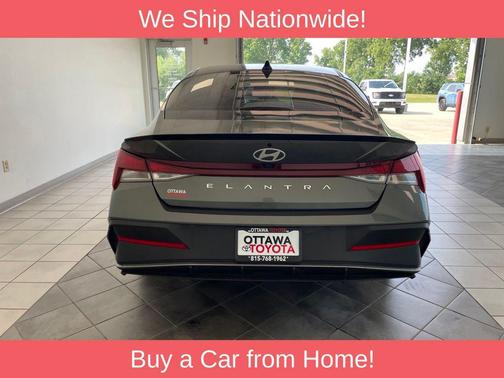 Amazon Gray 2025 Hyundai ELANTRA Sport
