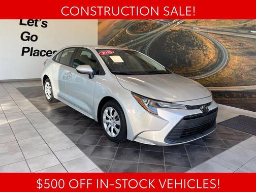Classic Silver Metallic 2025 Toyota Corolla LE