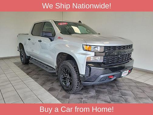 Silver Ice Metallic 2020 Chevrolet Silverado 1500 Custom Trail Boss