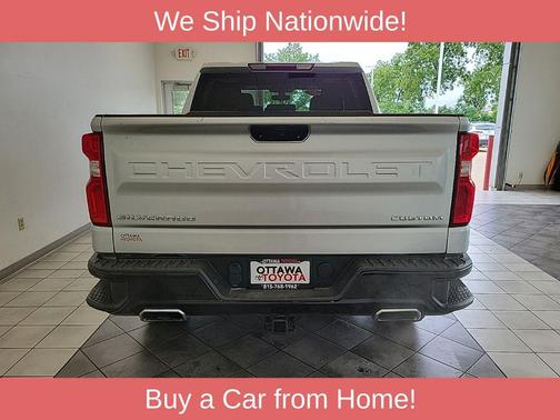 Silver Ice Metallic 2020 Chevrolet Silverado 1500 Custom Trail Boss