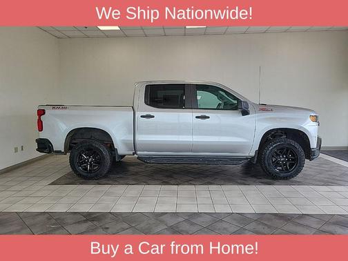 Silver Ice Metallic 2020 Chevrolet Silverado 1500 Custom Trail Boss