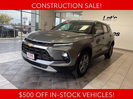 Sterling Gray Metallic 2025 Chevrolet Blazer 2LT