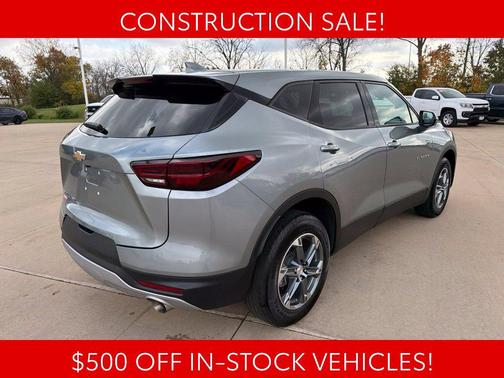 Sterling Gray Metallic 2025 Chevrolet Blazer 2LT