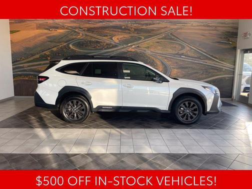 Crystal White Pearl 2025 Subaru Outback Onyx Edition