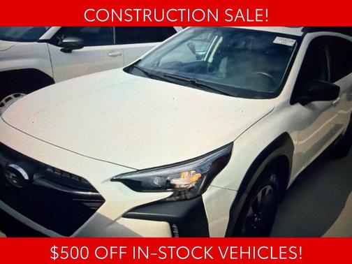 Crystal White Pearl 2025 Subaru Outback Onyx Edition