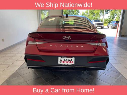 Ultimate Red 2025 Hyundai ELANTRA Sport