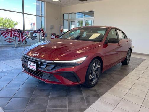 Ultimate Red 2025 Hyundai ELANTRA Sport
