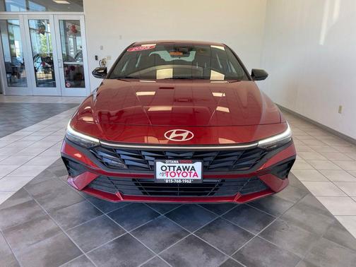 Ultimate Red 2025 Hyundai ELANTRA Sport