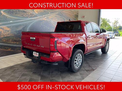 Supersonic Red 2025 Toyota Tacoma Limited