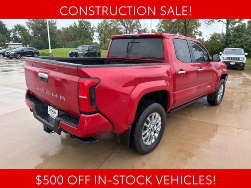 Supersonic Red 2025 Toyota Tacoma Limited