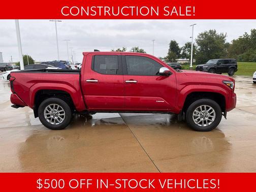 Supersonic Red 2025 Toyota Tacoma Limited