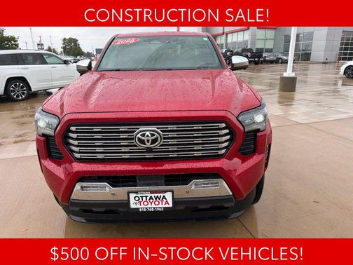 Supersonic Red 2025 Toyota Tacoma Limited