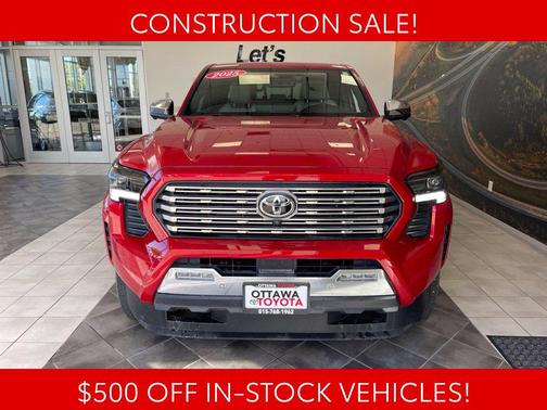 Supersonic Red 2025 Toyota Tacoma Limited