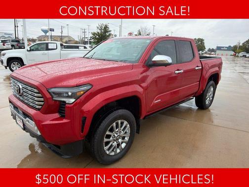 Supersonic Red 2025 Toyota Tacoma Limited