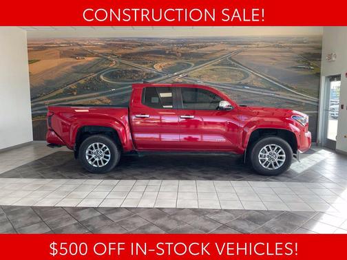 Supersonic Red 2025 Toyota Tacoma Limited