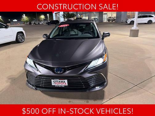 Predawn Gray Mica 2024 Toyota Camry Hybrid XLE