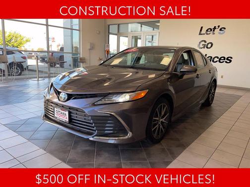 Predawn Gray Mica 2024 Toyota Camry Hybrid XLE