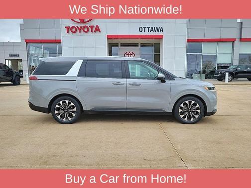 Ceramic Silver 2024 Kia Carnival EX