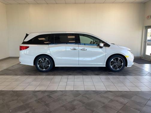 Platinum White Pearl 2023 Honda Odyssey Elite