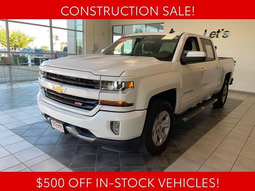 Summit White 2018 Chevrolet Silverado 1500 2LT