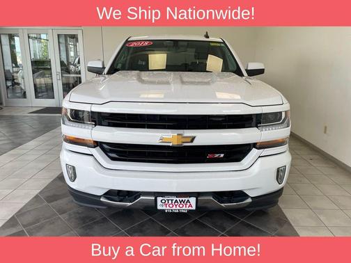 Summit White 2018 Chevrolet Silverado 1500 2LT