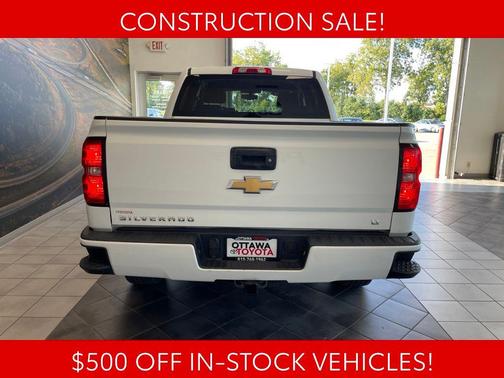 Summit White 2018 Chevrolet Silverado 1500 2LT
