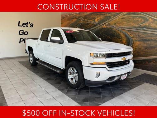 Summit White 2018 Chevrolet Silverado 1500 2LT
