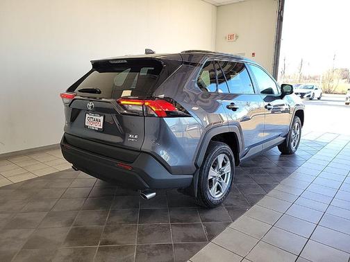 Magnetic Gray Metallic 2025 Toyota RAV4 Hybrid XLE