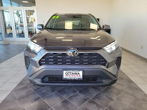 Magnetic Gray Metallic 2025 Toyota RAV4 Hybrid XLE