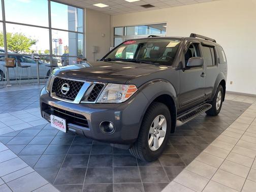 Dark Slate Metallic 2012 Nissan Pathfinder SV